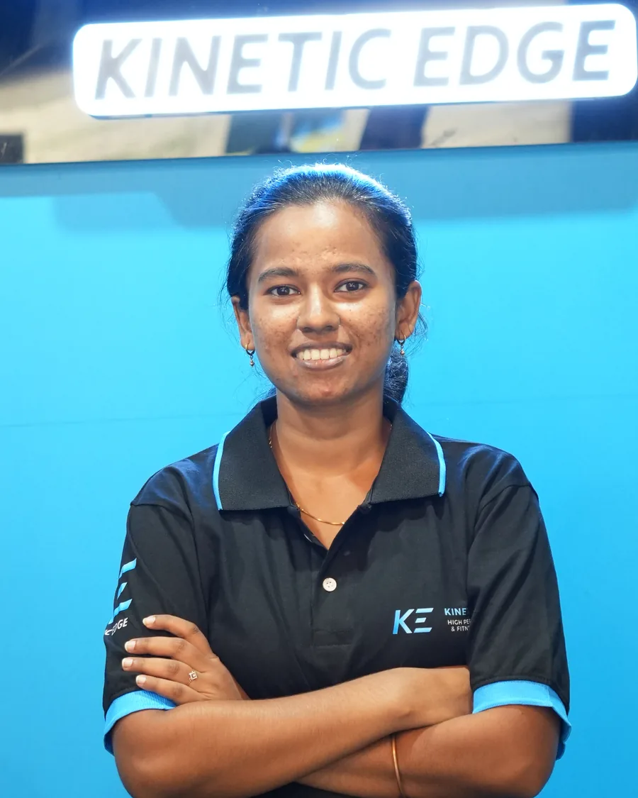 T. Atchaya, Head — Sport Science, Kinetic Edge